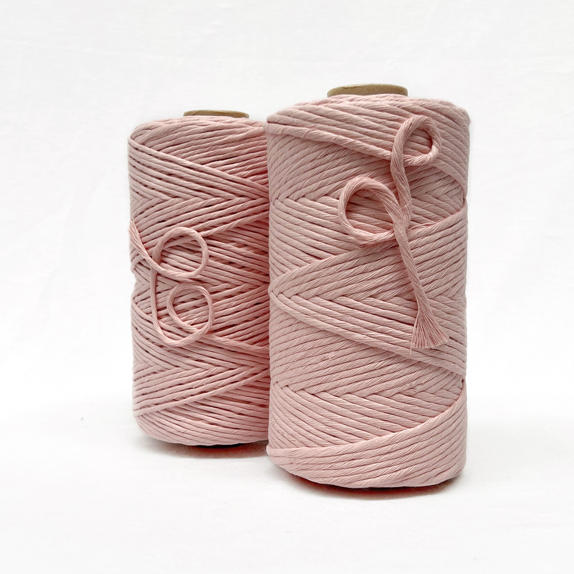 Recycled Luxe Macrame String // Powder Pink