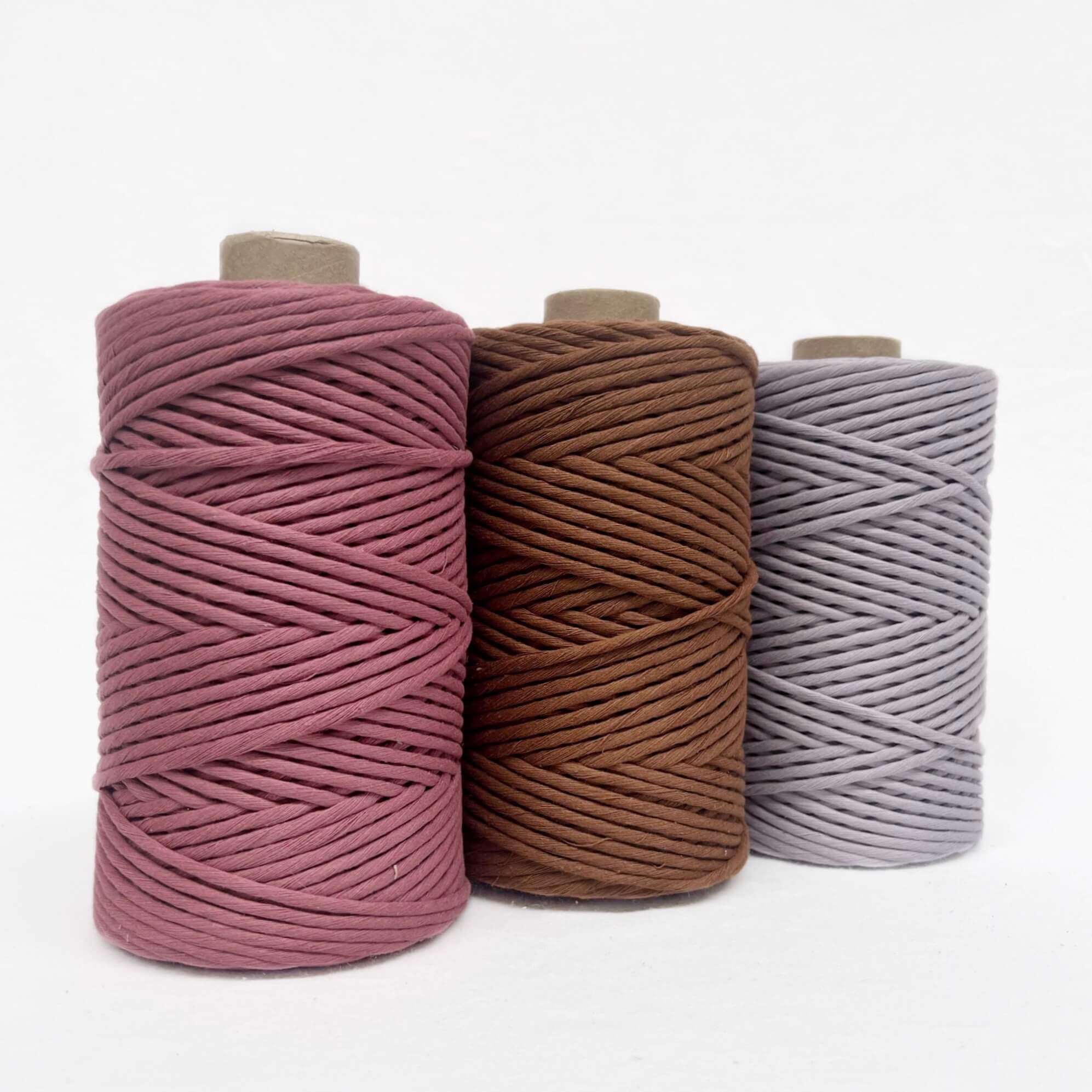 Recycled Luxe Macrame String // Wilted Rose