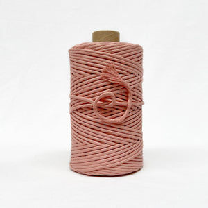 Recycled Luxe Macrame String // Coral