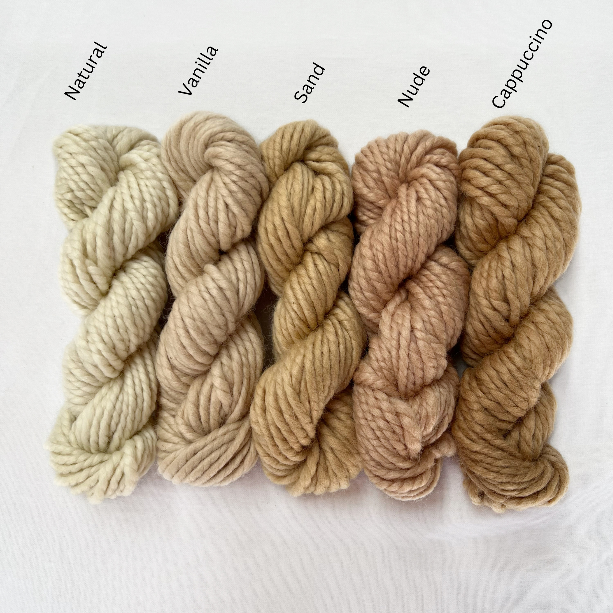 Mary Maker Studio speciality fibre Merino Art Yarn - 2 Ply Spun macrame cotton macrame rope macrame workshop macrame patterns macrame