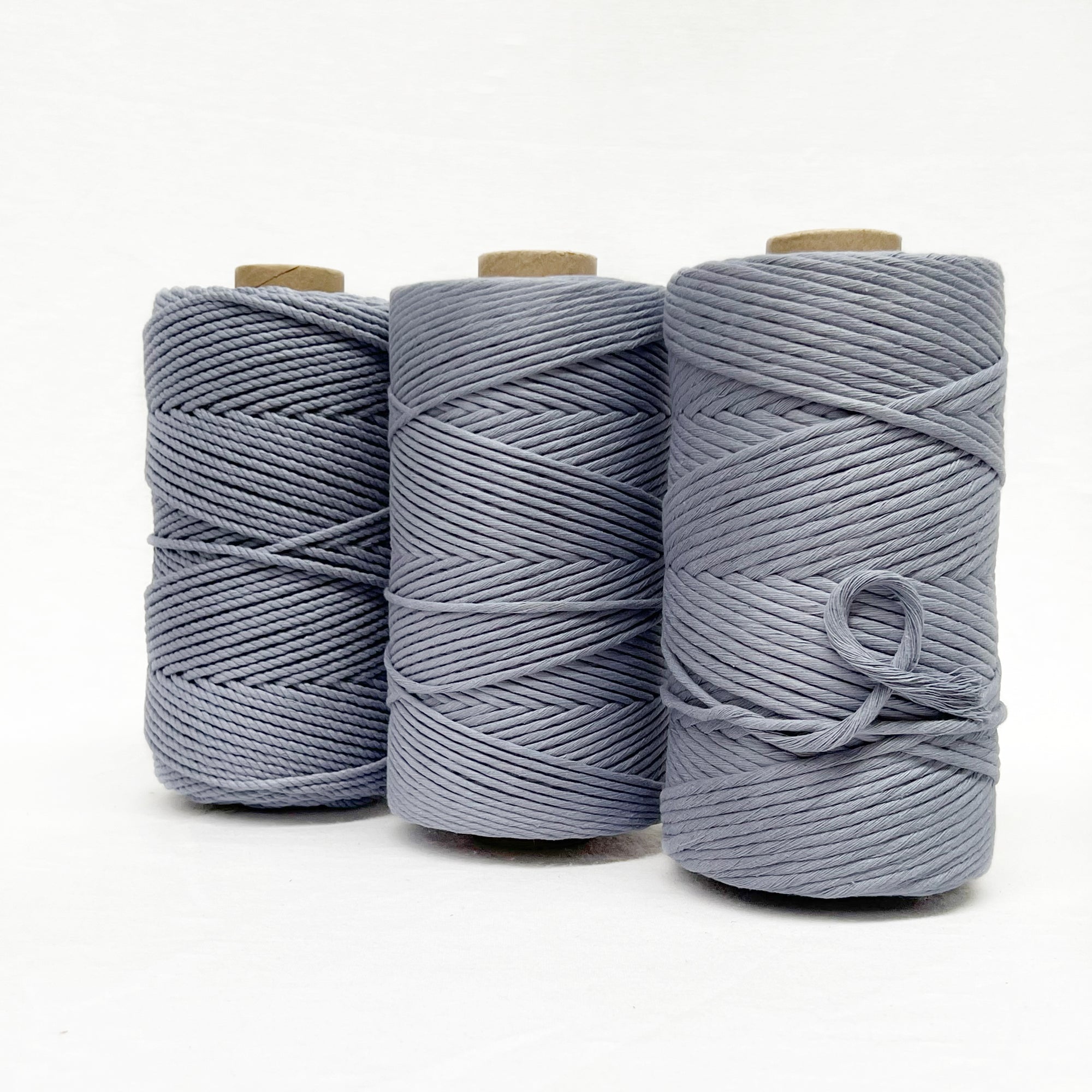 Recycled Luxe Macrame String // Periwinkle