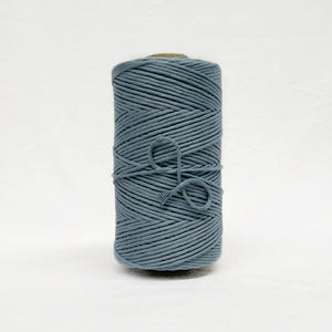 Recycled Luxe Macrame String // Vintage Blue