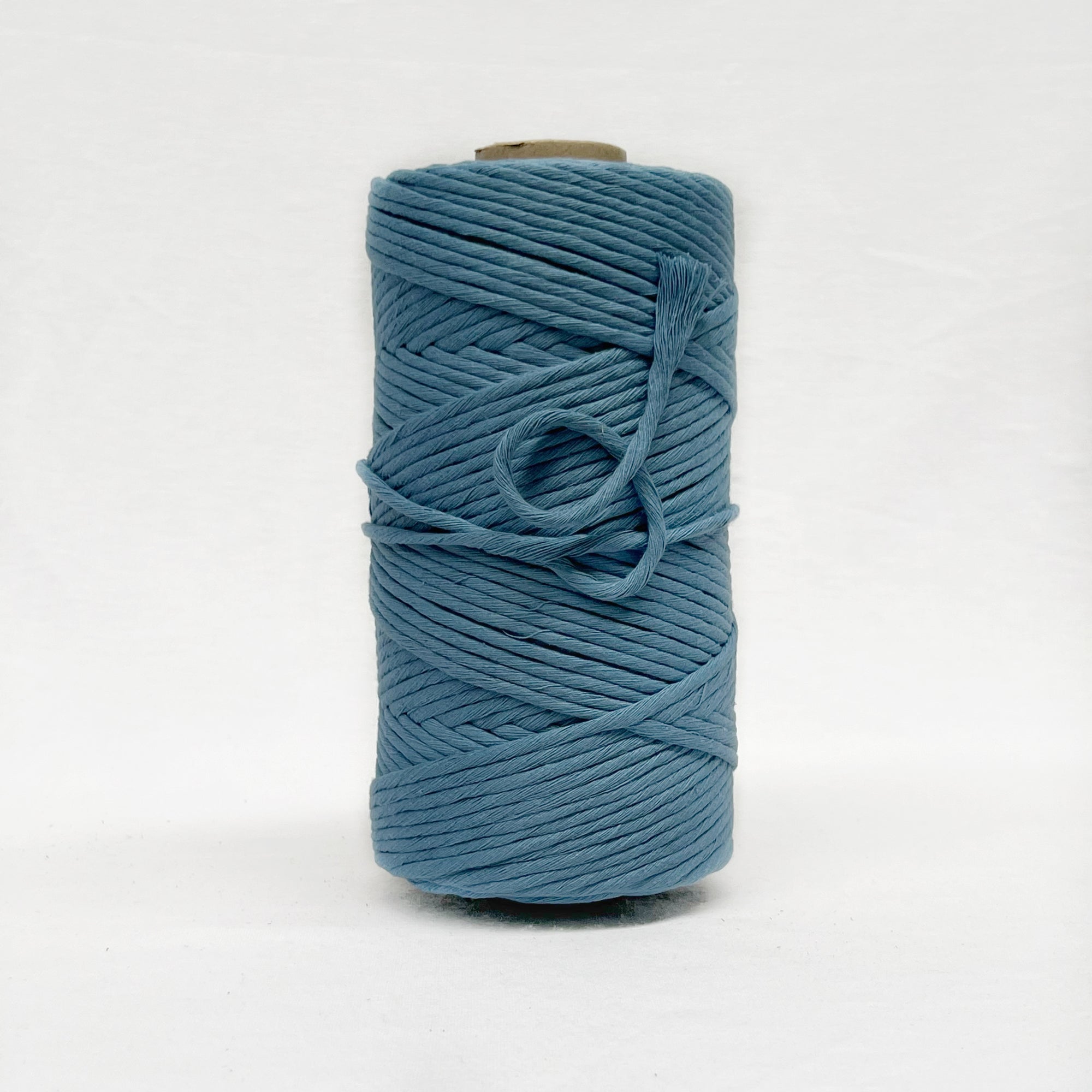 Recycled Luxe Macrame String // Parisian Blue