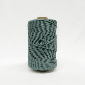 Recycled Luxe Macrame String // Vintage Teal