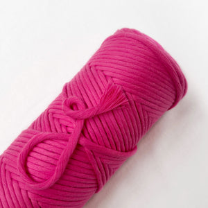 Cloud 9 Macrame String // Hot Pink