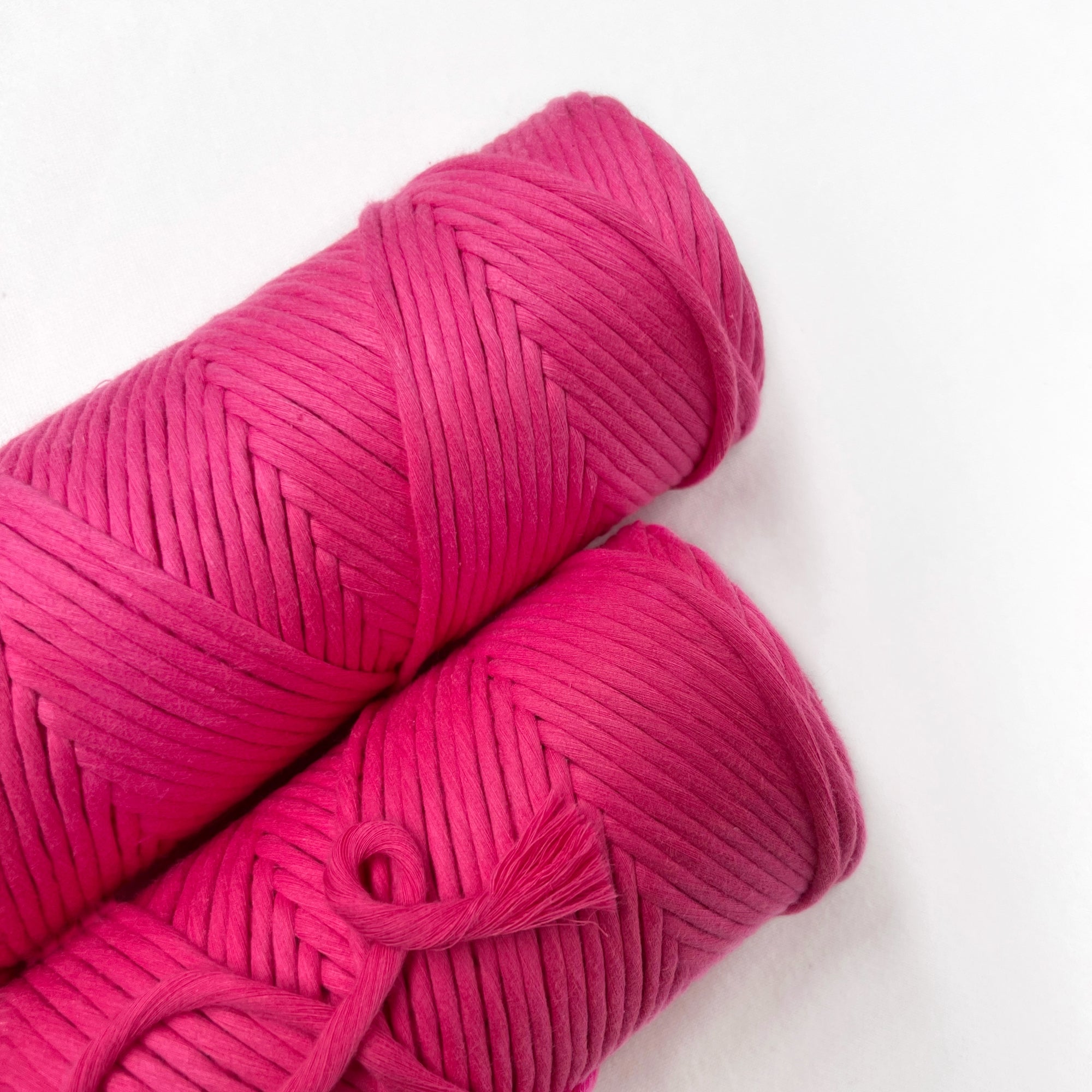 Cloud 9 Macrame String // Hot Pink