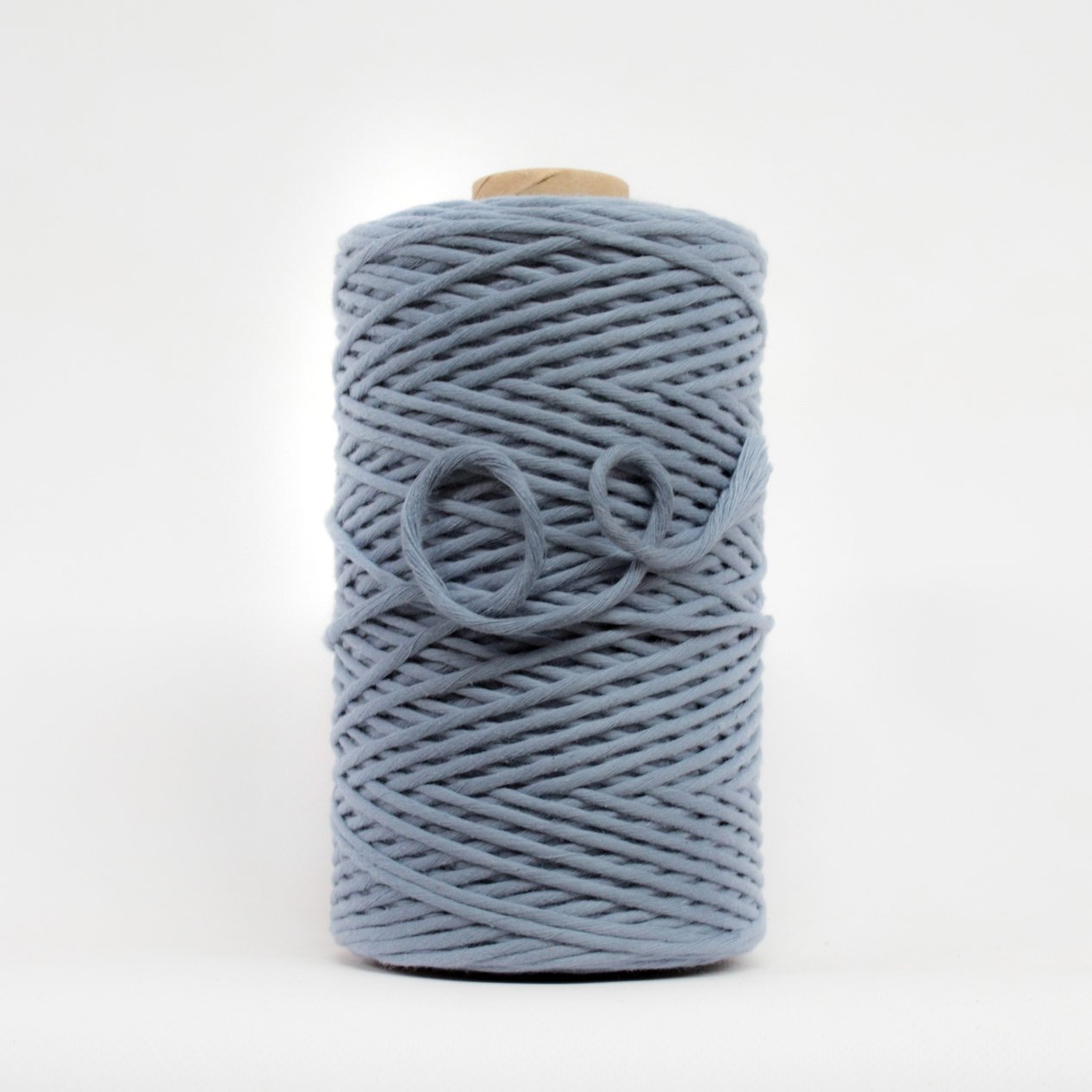 Mary Maker Studio Cloud 9 Cotton 4mm 1KG Cloud 9 Macrame String // Blue Moon macrame cotton macrame rope macrame workshop macrame patterns macrame