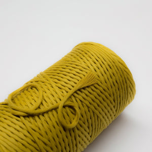 Mary Maker Studio Cloud 9 Cotton 4mm 1KG Cloud 9 Macrame String // Chartreuse macrame cotton macrame rope macrame workshop macrame patterns macrame