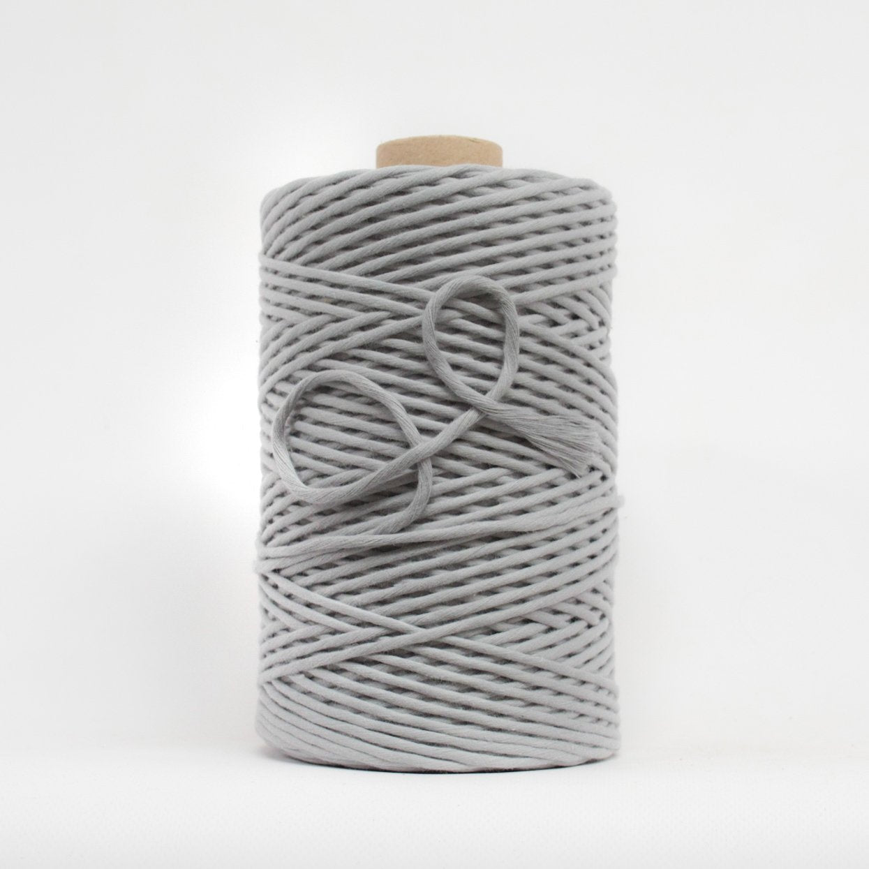 Mary Maker Studio Cloud 9 Cotton 4mm 1KG Cloud 9 Macrame String // Silver macrame cotton macrame rope macrame workshop macrame patterns macrame