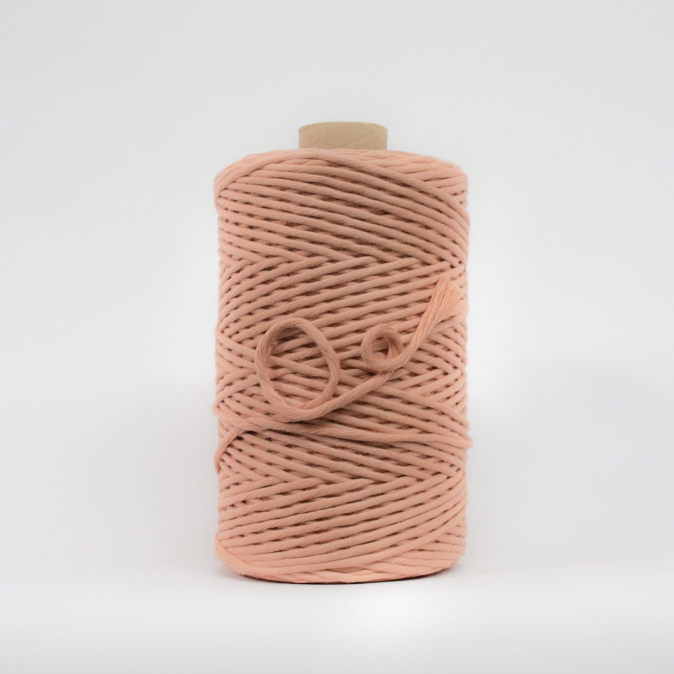 Mary Maker Studio Cloud 9 Cotton 4mm 1KG Cloud 9 Macrame String // Vintage Peach macrame cotton macrame rope macrame workshop macrame patterns macrame