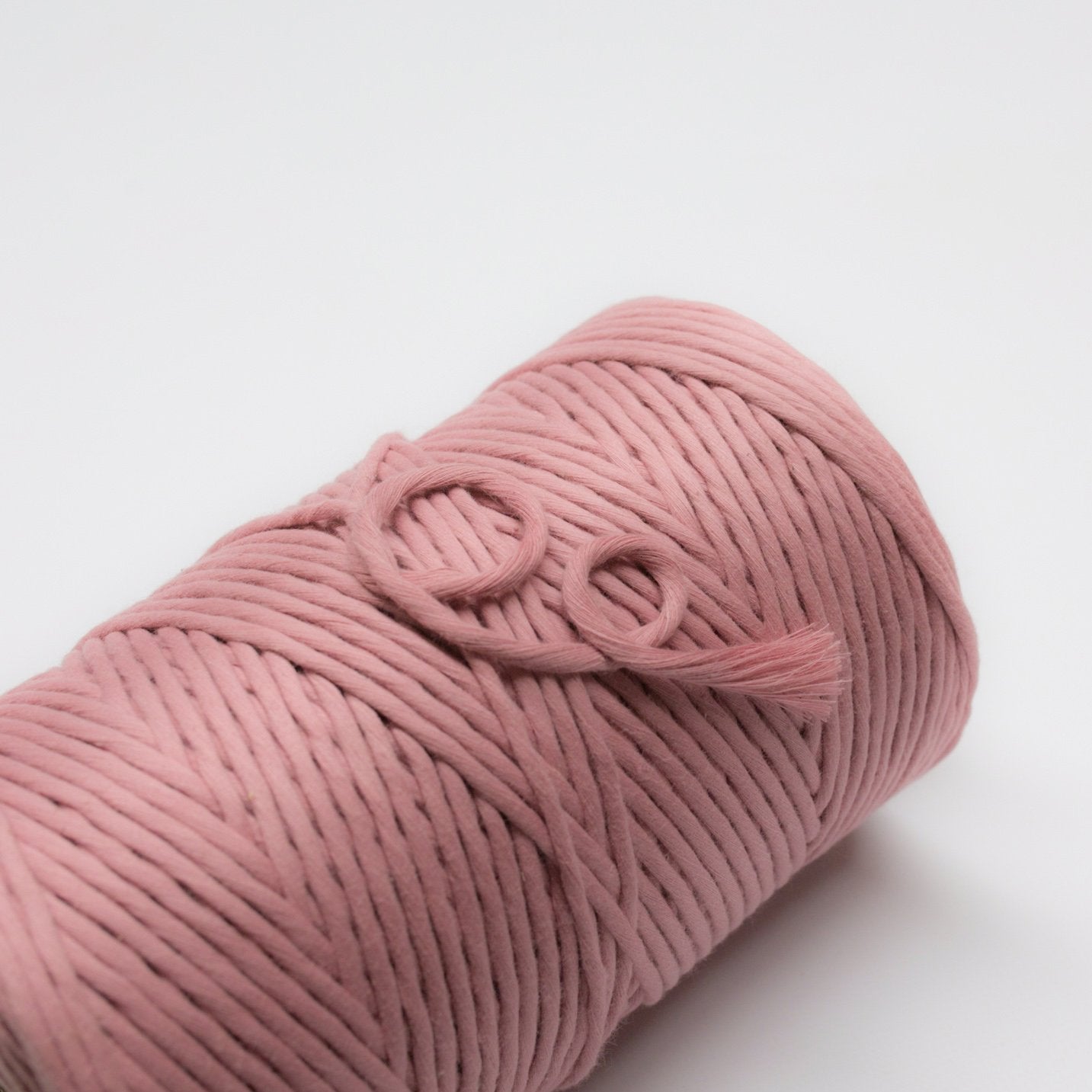 Mary Maker Studio Cloud 9 Cotton 4mm 1KG Cloud 9 Macrame String // Vintage Pink macrame cotton macrame rope macrame workshop macrame patterns macrame