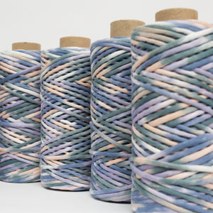 Mary Maker Studio Cloud 9 Cotton 500g Hand Painted Macrame String // Galaxy macrame cotton macrame rope macrame workshop macrame patterns macrame