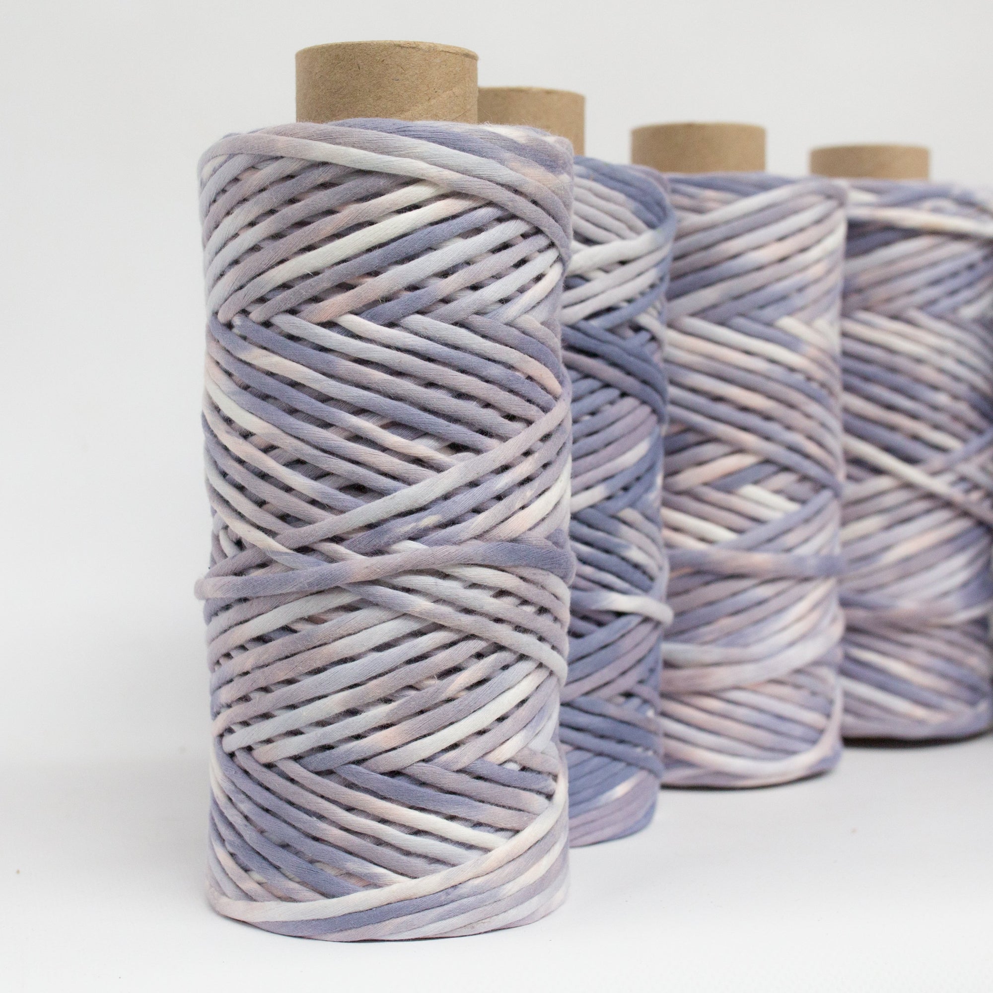 Mary Maker Studio Cloud 9 Cotton 500g Hand Painted Macrame String // Moonlight macrame cotton macrame rope macrame workshop macrame patterns macrame