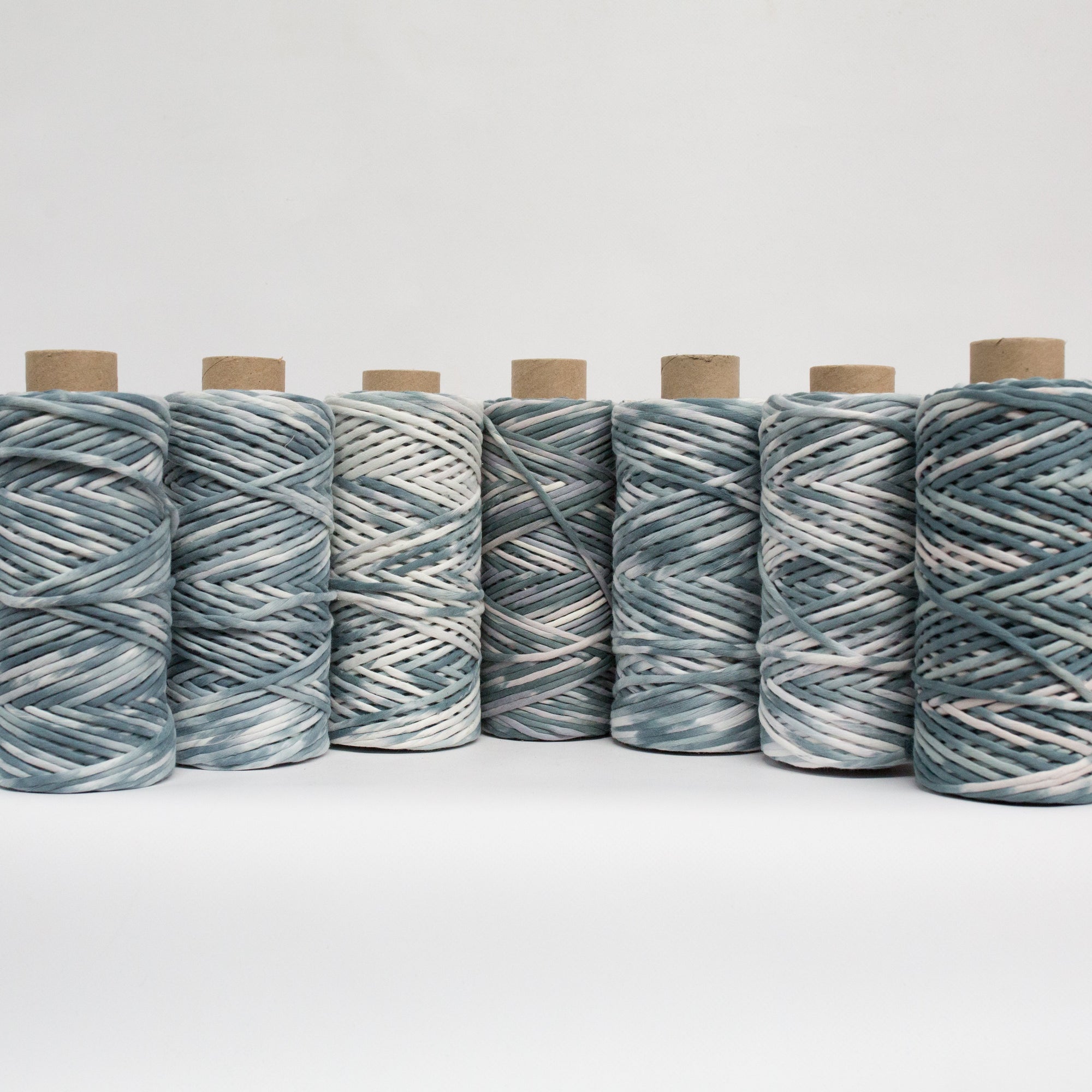 Mary Maker Studio Cloud 9 Cotton 500g Hand Painted Macrame String // River Green macrame cotton macrame rope macrame workshop macrame patterns macrame