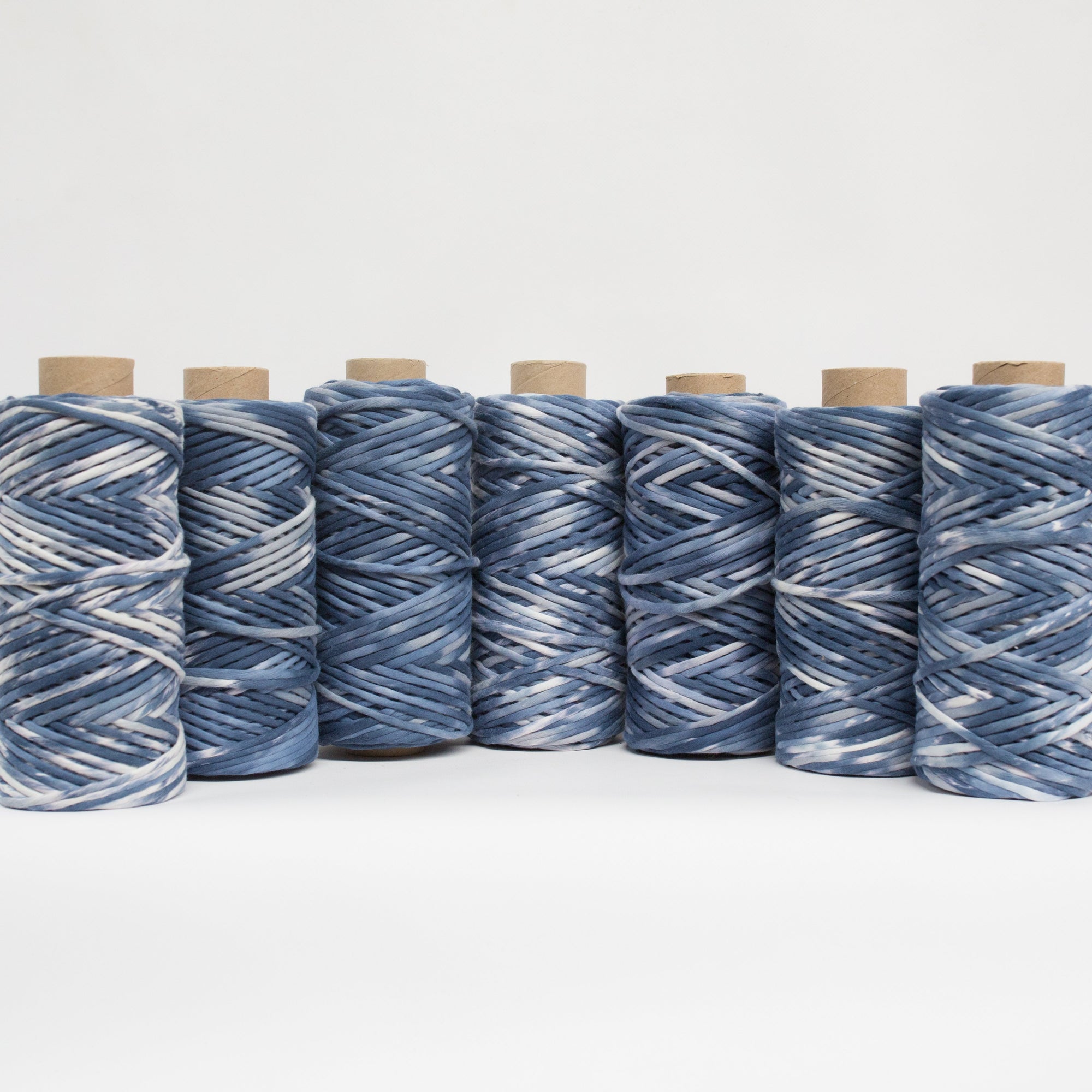 Mary Maker Studio Cloud 9 Cotton 500g Hand Painted Macrame String // Sapphire macrame cotton macrame rope macrame workshop macrame patterns macrame