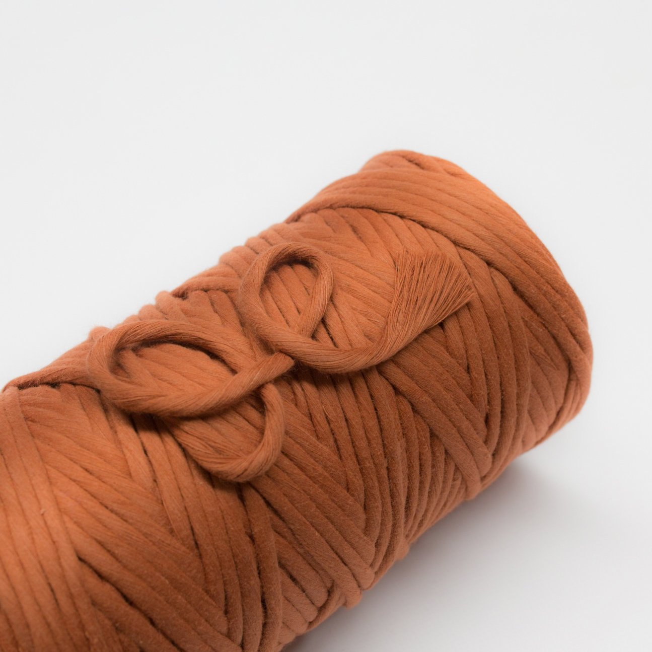 Mary Maker Studio Cloud 9 Cotton 8mm 1KG Cloud 9 Macrame String // Rust 8mm macrame cotton macrame rope macrame workshop macrame patterns macrame