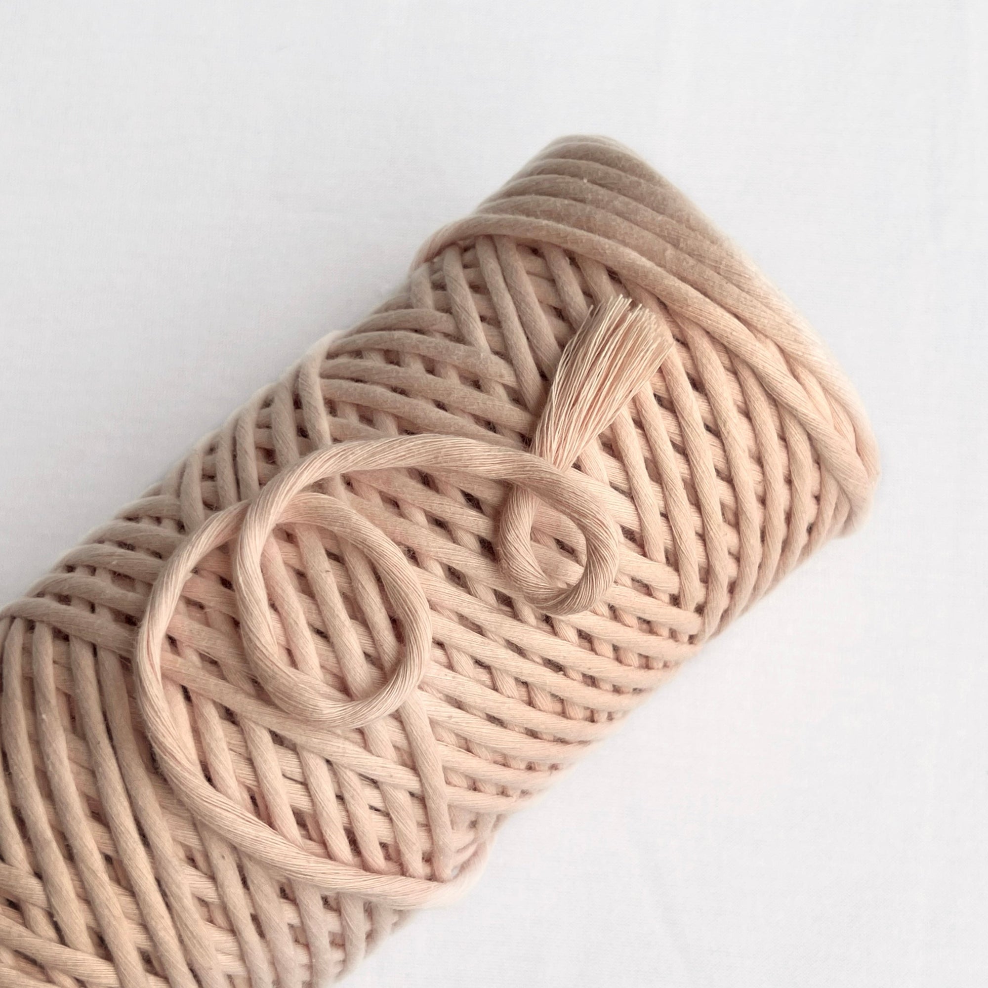 Mary Maker Studio Cloud 9 Macrame String // Blush macrame cotton macrame rope macrame workshop macrame patterns macrame