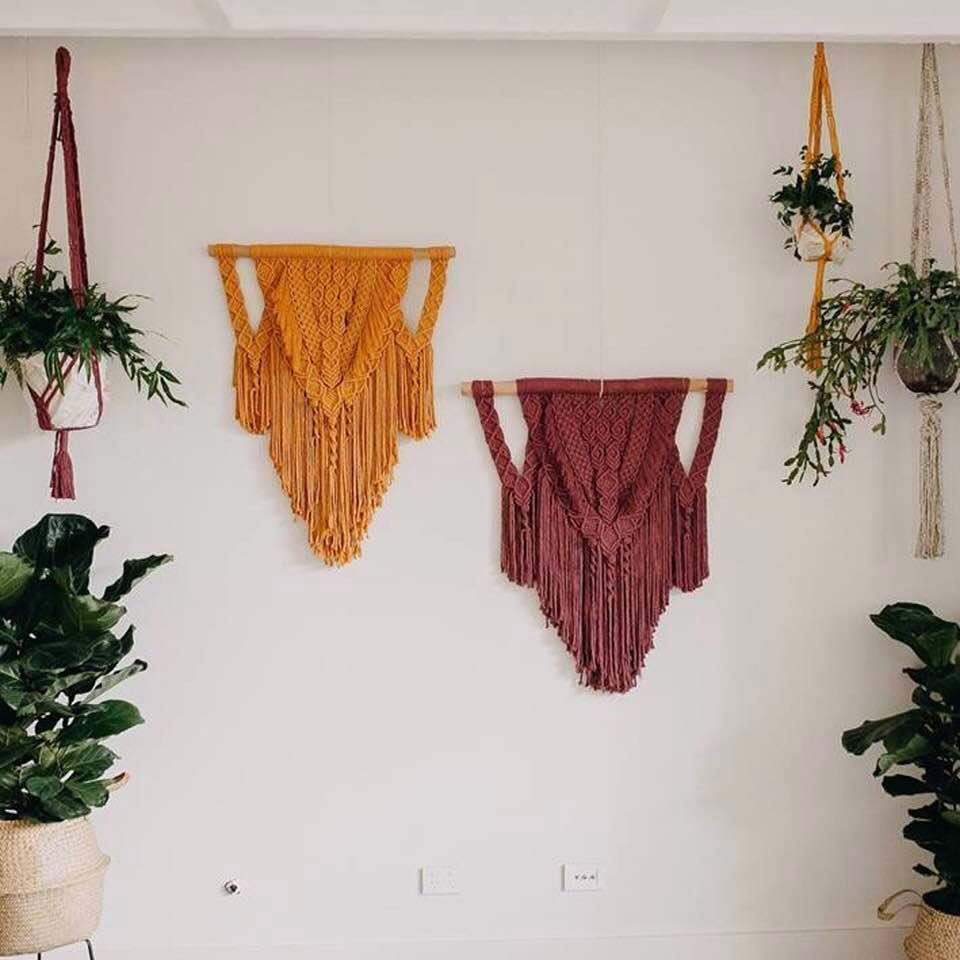 Mary Maker Studio Digital Pattern PDF Dharma - Intermediate / Advanced Macrame Wall Hanging Pattern Download macrame cotton macrame rope macrame workshop macrame patterns macrame