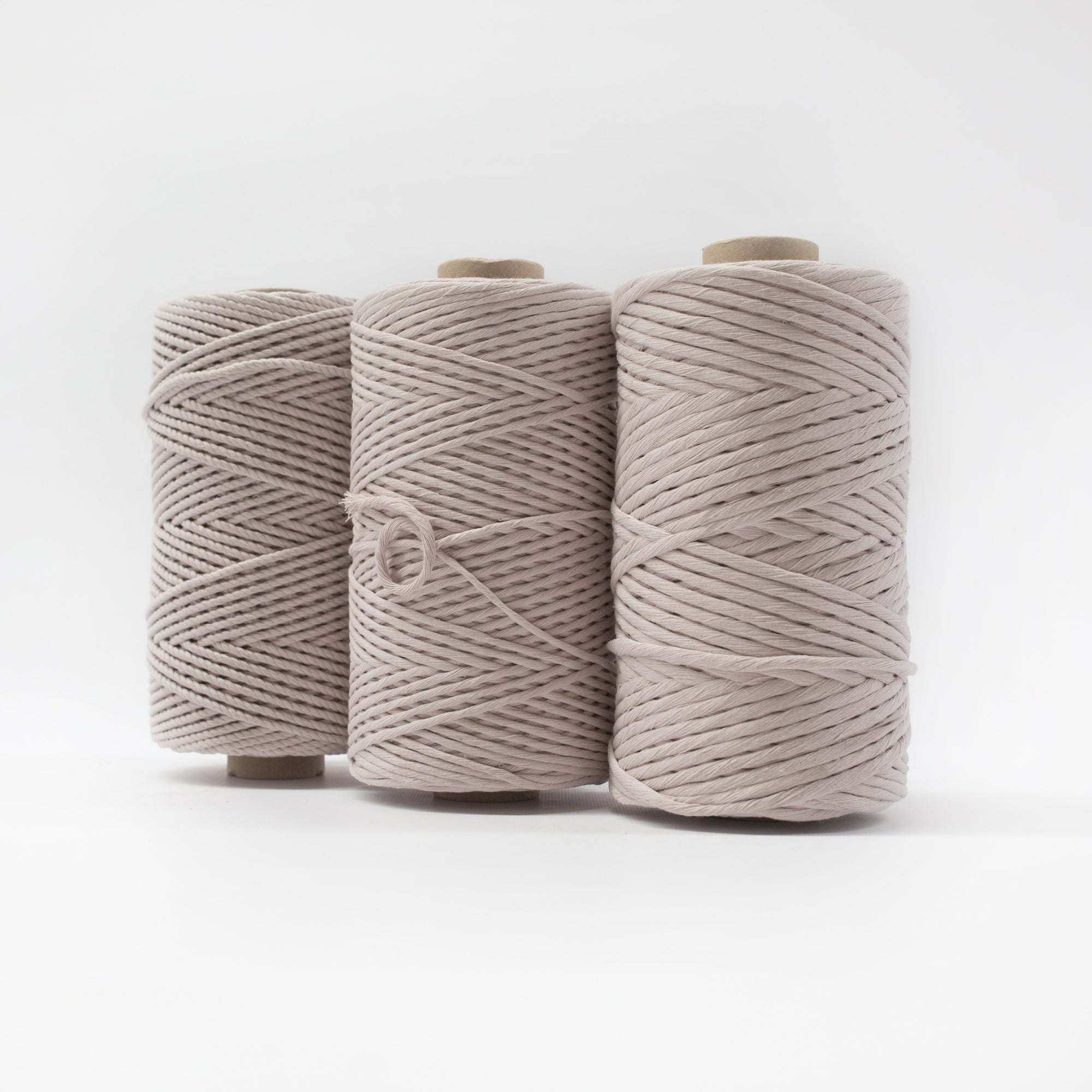 Mary Maker Studio Luxe Colour Cotton 4mm 1KG Recycled Luxe Macrame Rope // Linen macrame cotton macrame rope macrame workshop macrame patterns macrame