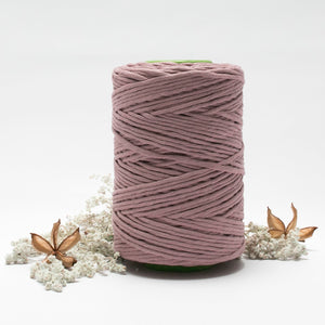 Mary Maker Studio Luxe Colour Cotton 5mm 1KG Dusty Rose // Macrame Cotton String macrame cotton macrame rope macrame workshop macrame patterns macrame