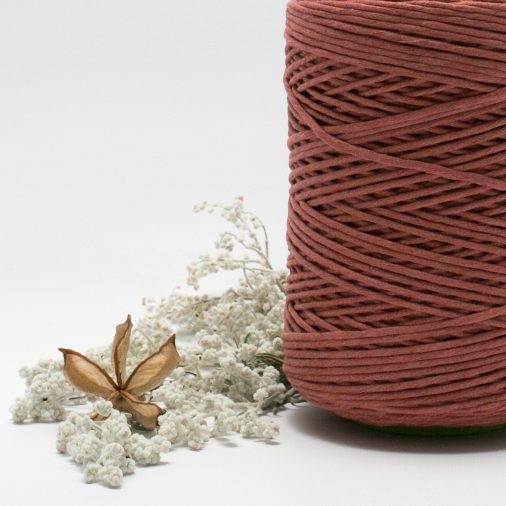 Mary Maker Studio Luxe Colour Cotton Cinnamon // Macrame Cotton String macrame cotton macrame rope macrame workshop macrame patterns macrame