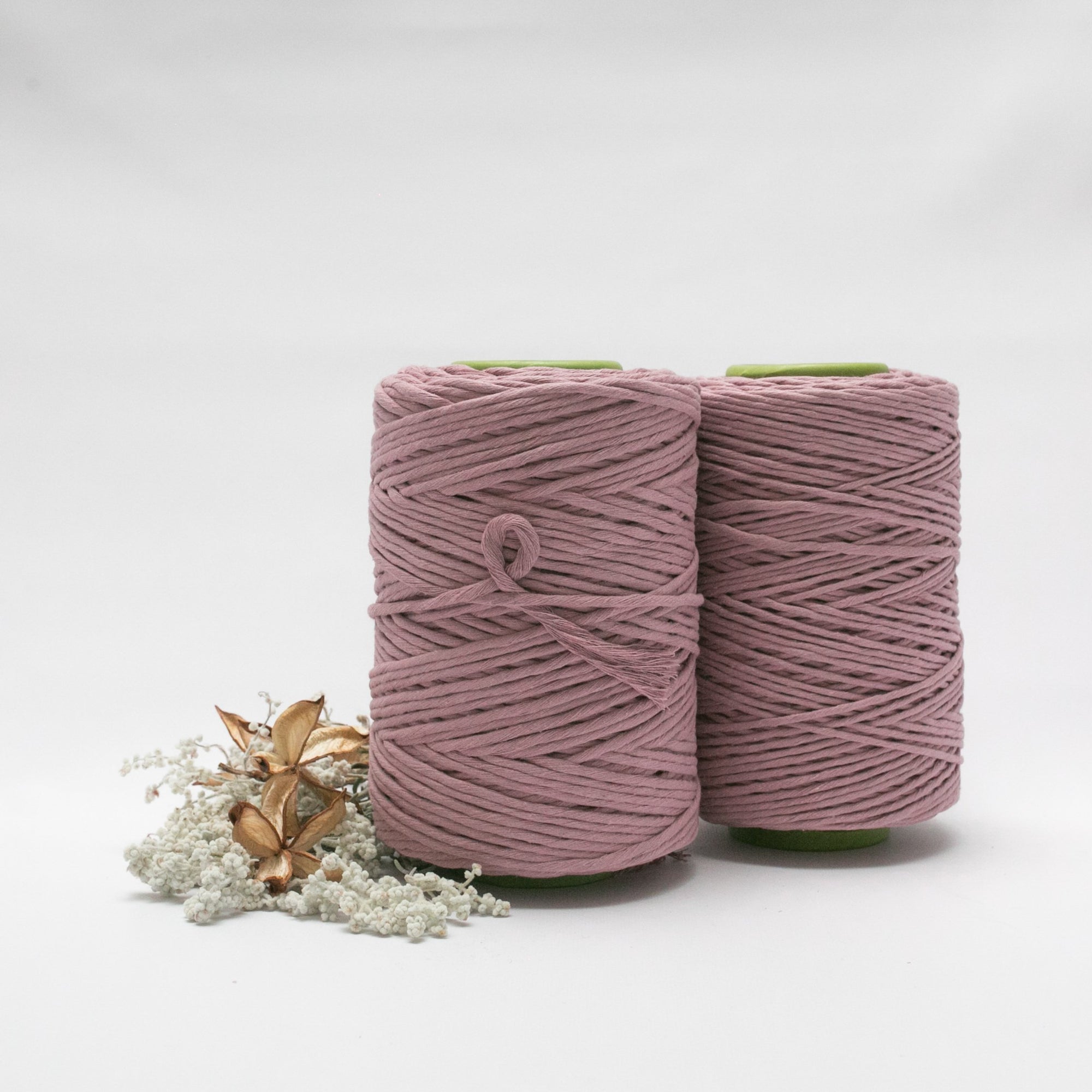 Mary Maker Studio Luxe Colour Cotton Dusty Rose // Macrame Cotton String macrame cotton macrame rope macrame workshop macrame patterns macrame