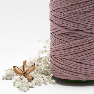 Mary Maker Studio Luxe Colour Cotton Dusty Rose // Macrame Cotton String macrame cotton macrame rope macrame workshop macrame patterns macrame