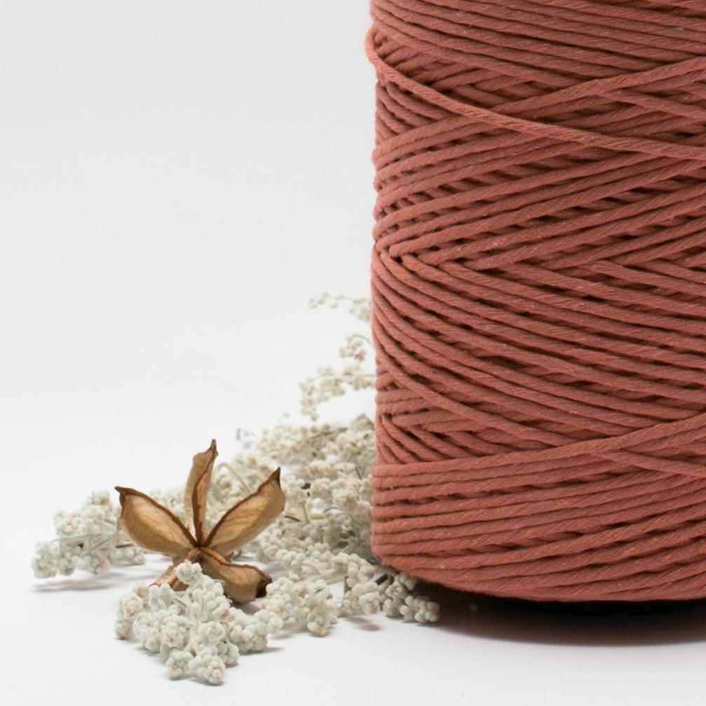 Mary Maker Studio Luxe Colour Cotton Guava // Macrame Cotton String macrame cotton macrame rope macrame workshop macrame patterns macrame