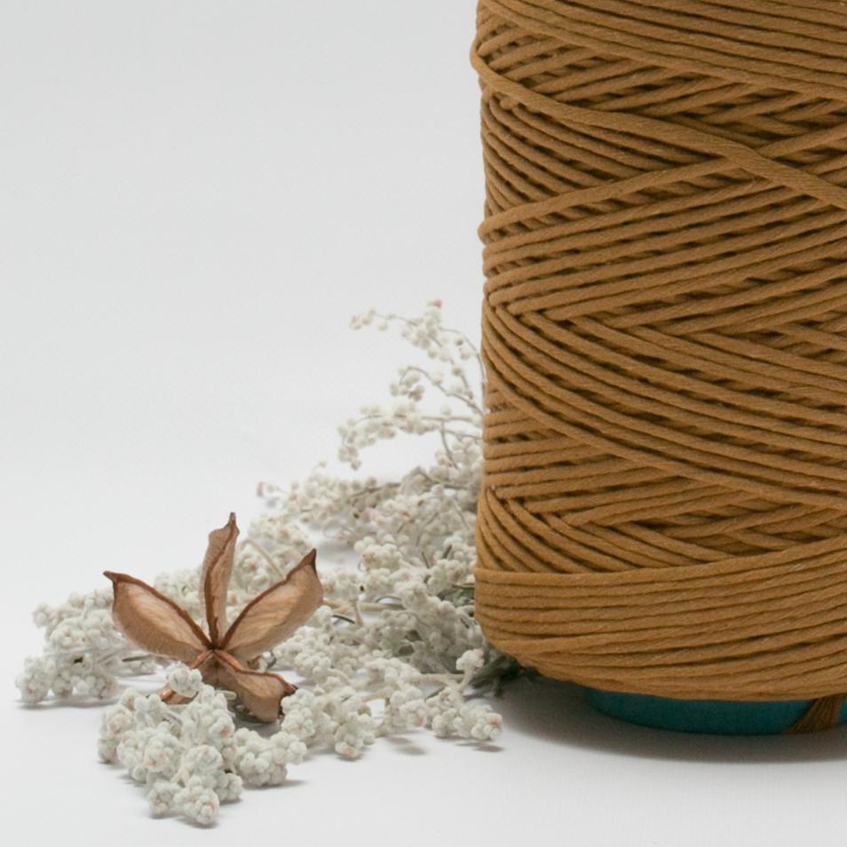 Mary Maker Studio Luxe Colour Cotton Mustard // Macrame Cotton String macrame cotton macrame rope macrame workshop macrame patterns macrame