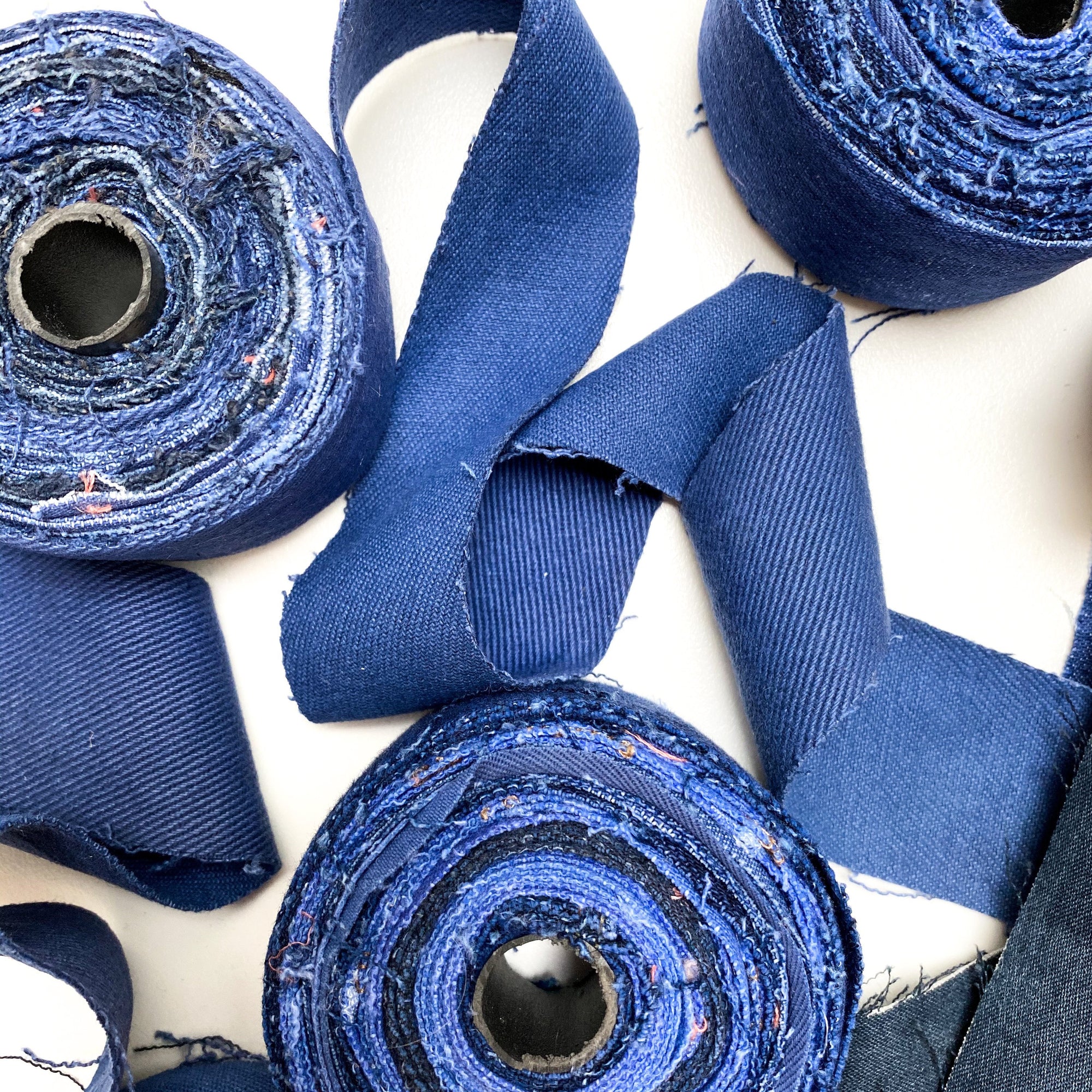 Recycled Denim Ribbon - Mary Maker Studio