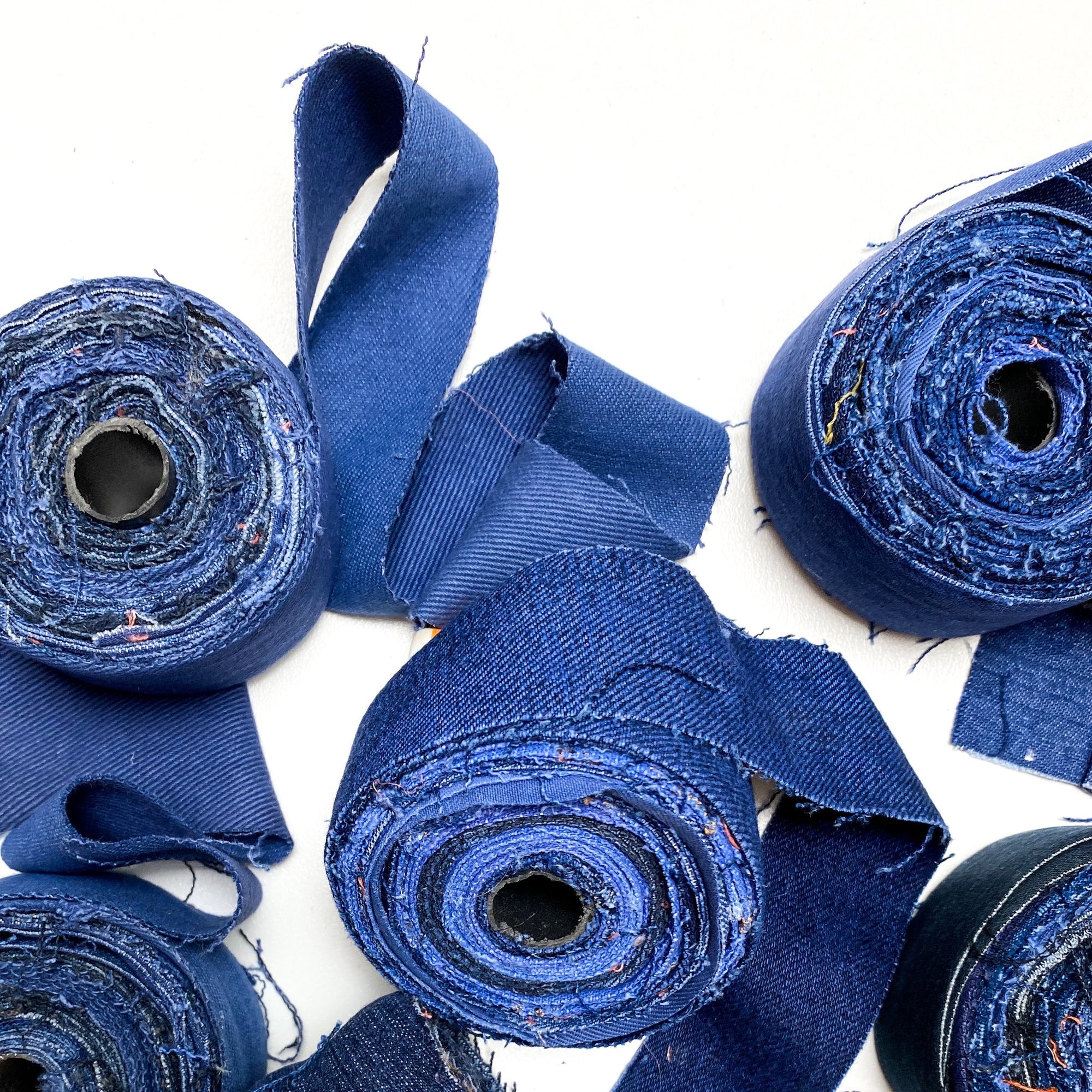 Recycled Denim Ribbon - Mary Maker Studio