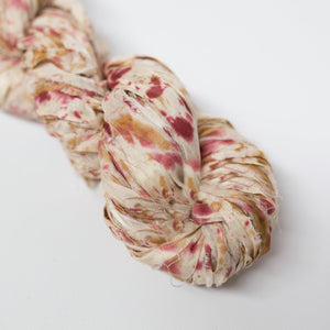 Mary Maker Studio ribbons Redwood Recycled Sari Silk Hand Painted Ribbon macrame cotton macrame rope macrame workshop macrame patterns macrame