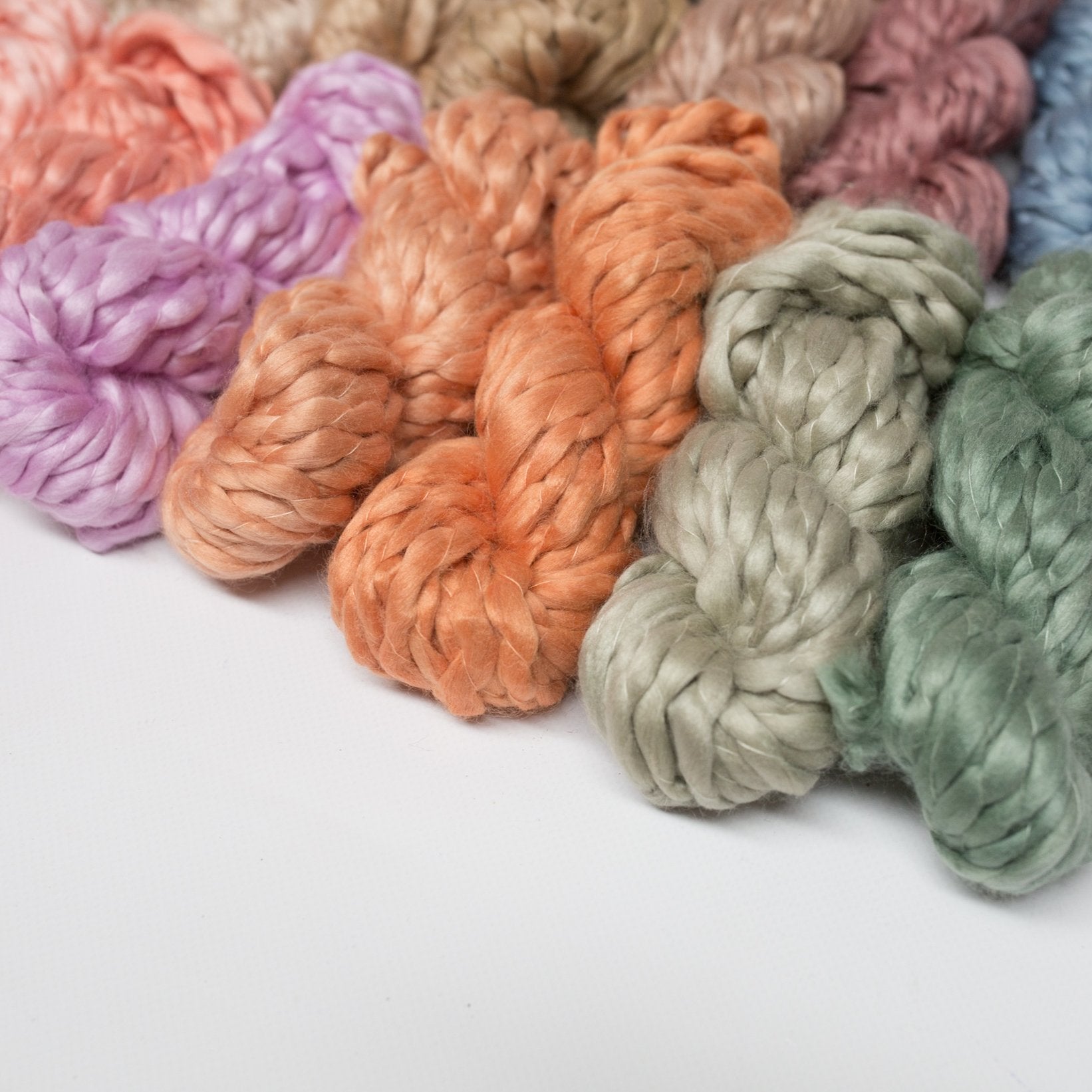 Mary Maker Studio speciality fibre Spun Halo Yarn- Bold macrame cotton macrame rope macrame workshop macrame patterns macrame