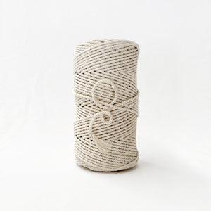 Natural Macrame Cotton Rope // 4mm