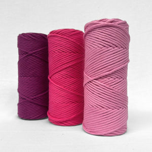 Cloud 9 Macrame String // Pixie Pink